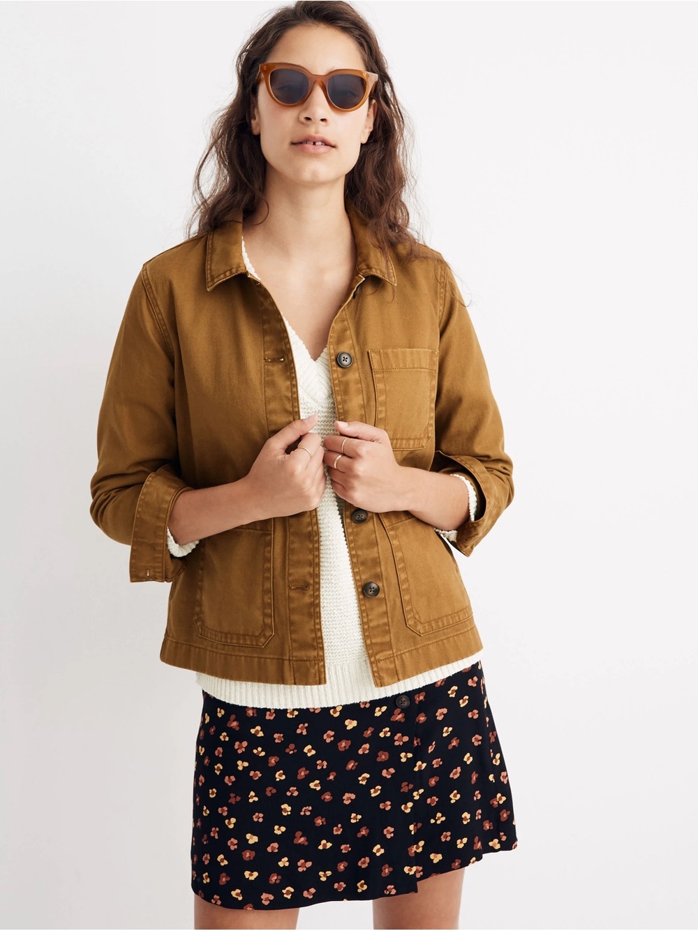 Madewell light-weighted chore jacket - Brown
